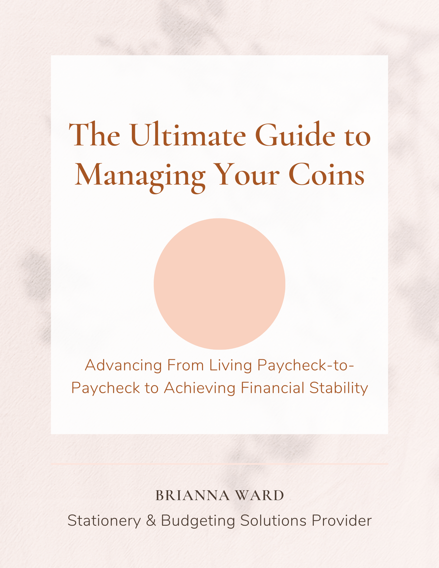 The Ultimate Guide To Mastering Your Coins - Digital Download